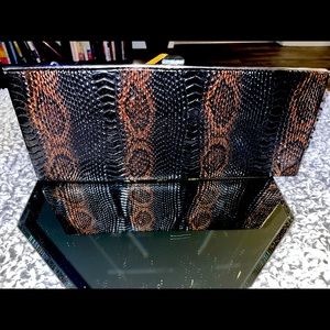Snake Skin clutch